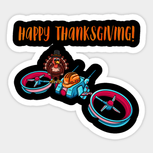 Drone #1 Thanksgiving Edition Sticker